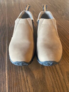 Merrell women’s jungle MOC tan/brown/TAUPE slip on size 6.5